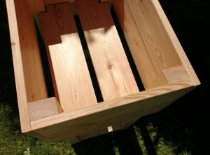 Hochbeet Lärche für Balkon und Terrasse